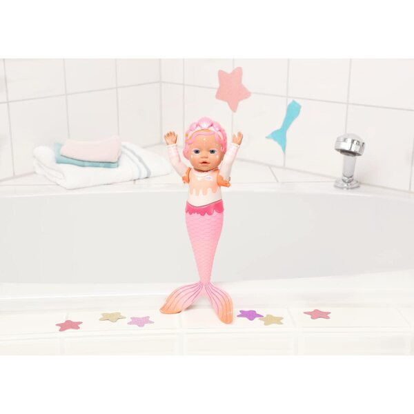 BABY born My First Mermaid 37cm - Pupa da Bagno nuotante senza batterie
