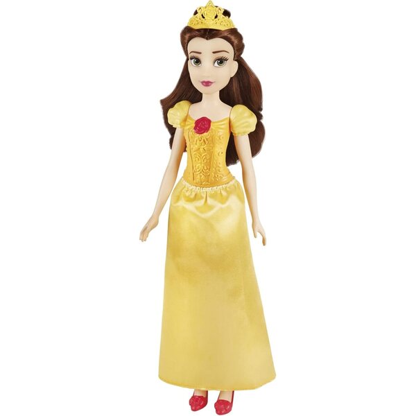 Disney Princess Belle-Puppe mit filminspiriertem Kleid, Höhe 25–28 cm
