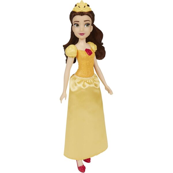 Disney Princess Belle-Puppe mit filminspiriertem Kleid, Höhe 25–28 cm