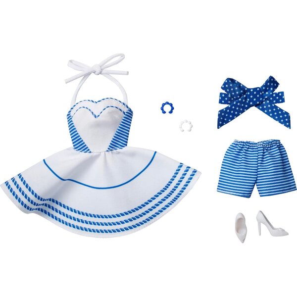 Barbie The Movie Collection-Kleidungsset: 3 ikonische Outfits mit Schuhen und Accessoires