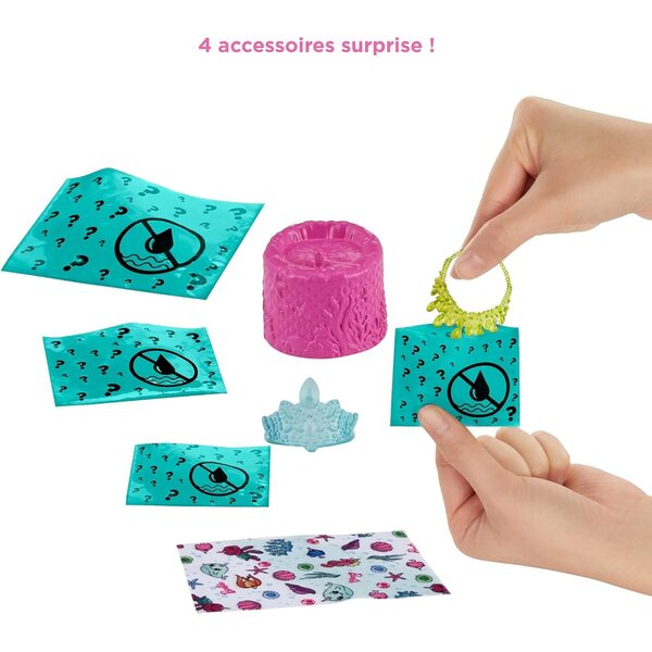 Barbie Color Reveal Welpen in Muscheln Überraschungsspielzeug für Kinder ab 3 Jahren