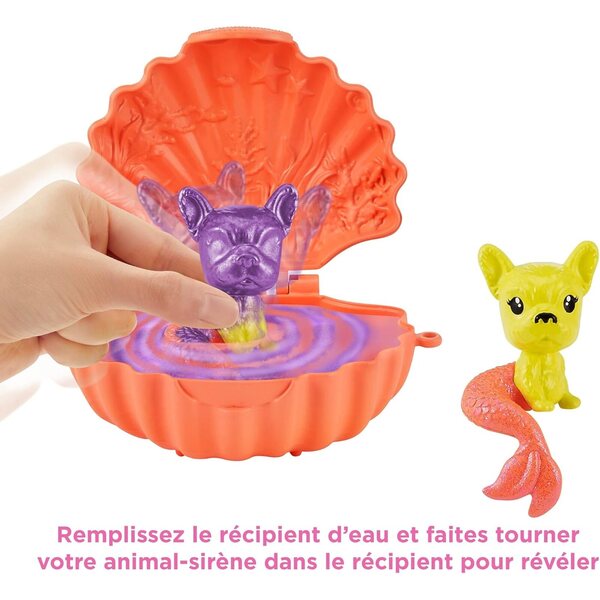 Barbie Color Reveal Welpen in Muscheln Überraschungsspielzeug für Kinder ab 3 Jahren