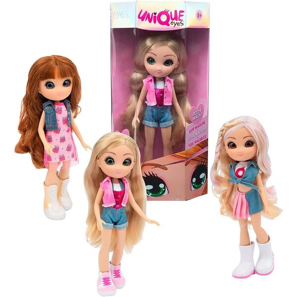 UNIQUE EYES Magic Eyes Doll S2 – Gliederpuppen mit folgendem Look