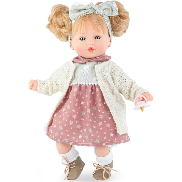 Marina & Pau Petite Winter Doll 40 cm – Weich und detailliert für Kinder