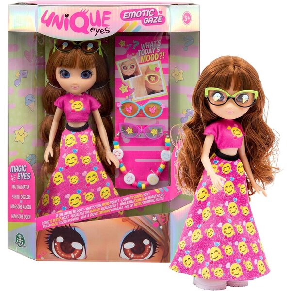 Unique Eyes Sophia Emotic Gaze mit Stimmungsbrille von Giochi Preziosi für Kinder ab 3 Jahren