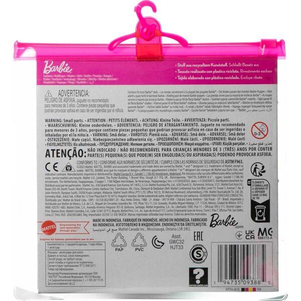 Barbie Mode Fashion 2-Pack: Vestiti floreali e ciliegie per look alla moda