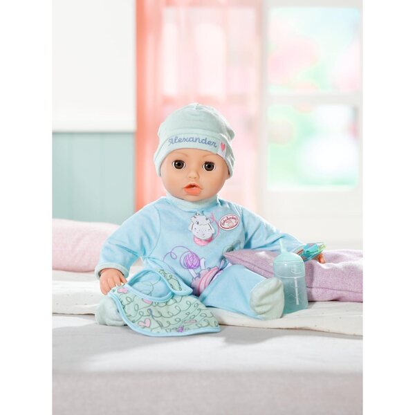 Baby Annabell Active Alexander 43 cm große Puppe mit realistischen Geräuschen und Bewegungen
