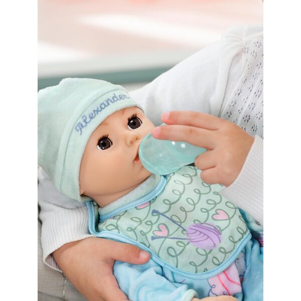 Baby Annabell Active Alexander 43 cm große Puppe mit realistischen Geräuschen und Bewegungen