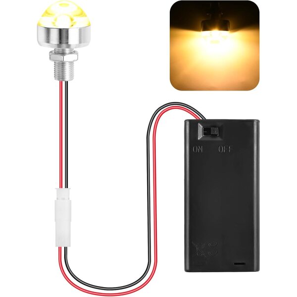 Mini Luce LED a Batteria per Casa delle Bambole, Modellismo, Decorazioni Natalizie