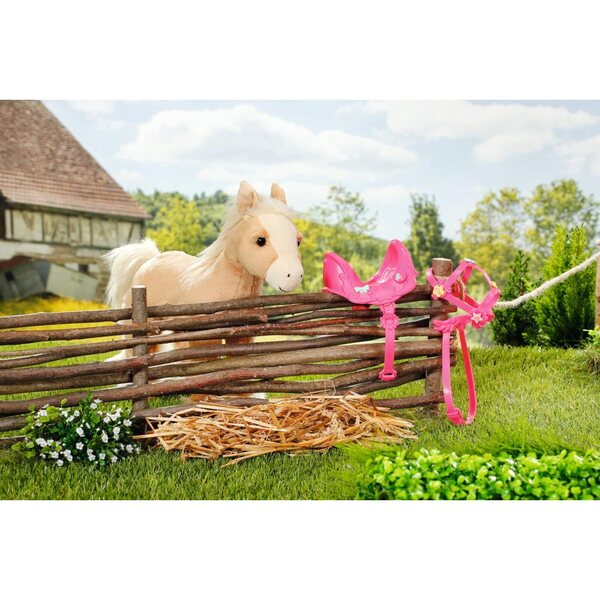 BABY born My Cute Horse - Cavallo elettronico morbido con suoni e movimento, rosa