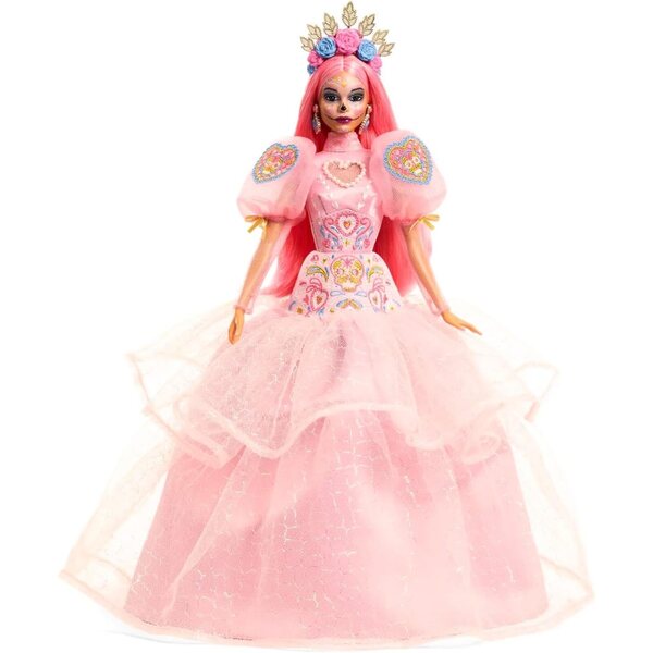 Barbie Pink Magnolia Día De Muertos 2023, exklusive Kollektion in limitierter Auflage