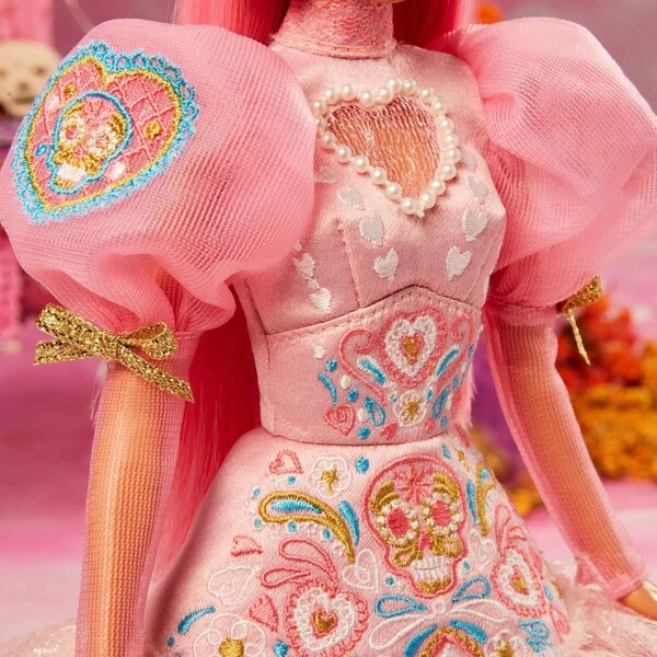 Barbie Magnolia rosa Día De Muertos 2023 edizione limitata collezione esclusiva