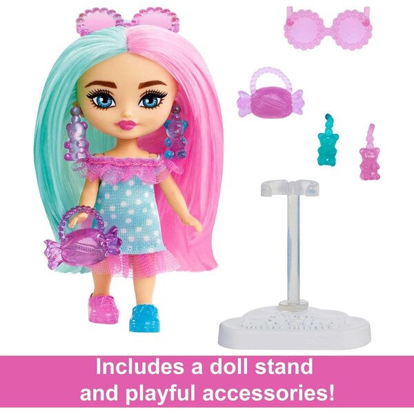 Barbie Brand BRB Xtra Minimin - Mini Bambole Collezionabili alla Moda