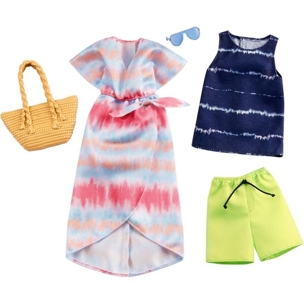 Barbie Look Complete Ken – Set aus Kleidung und Accessoires, Modepaket für Puppen ab 3 Jahren