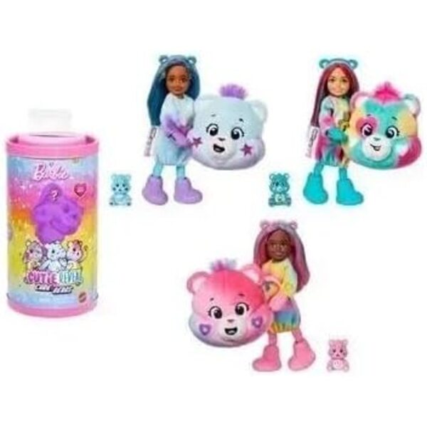 Barbie Care Bears Cutie Reveal Chelsea – offiziell lizenzierte Mattel Chelsea-Puppe