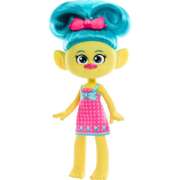 Mattel DreamWorks Trolls Band Together sind trendsetzende Modepuppen mit bunten Haaren und Accessoires