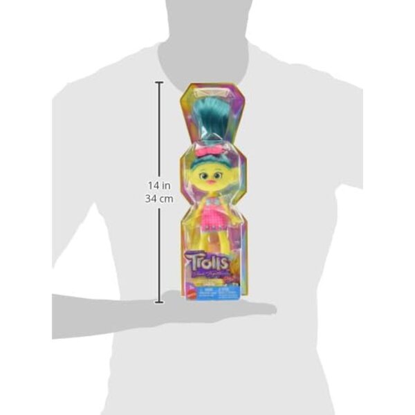 Mattel DreamWorks Trolls Band Together Trendsettin' Fashion Dolls con capelli colorati e accessori