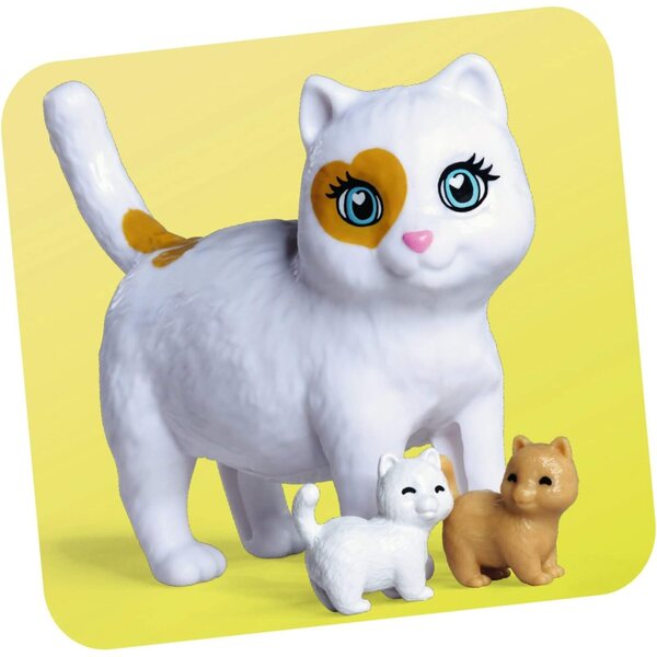 Steffi Love Baby Cats bambola con gatto incinta e gattini, 29 cm, dai 3 anni