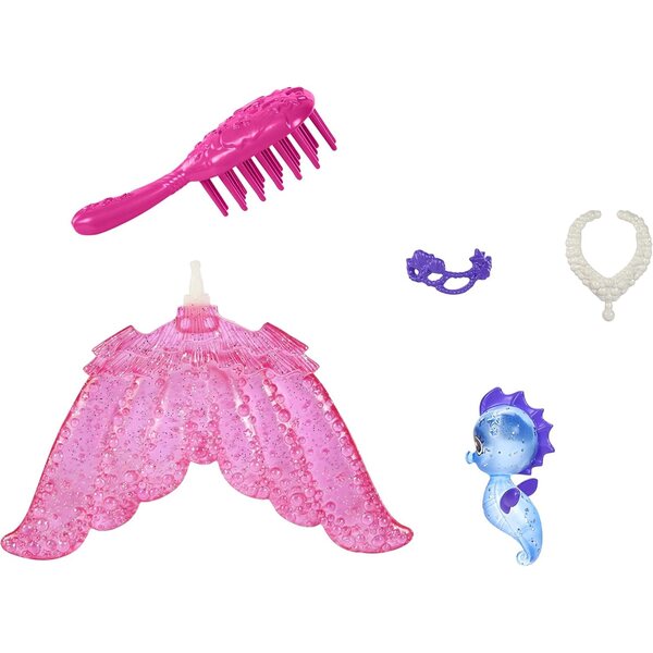 Barbie Dreamtopia Sirena Malibu con Accessori, Bambola Filmata HHG52