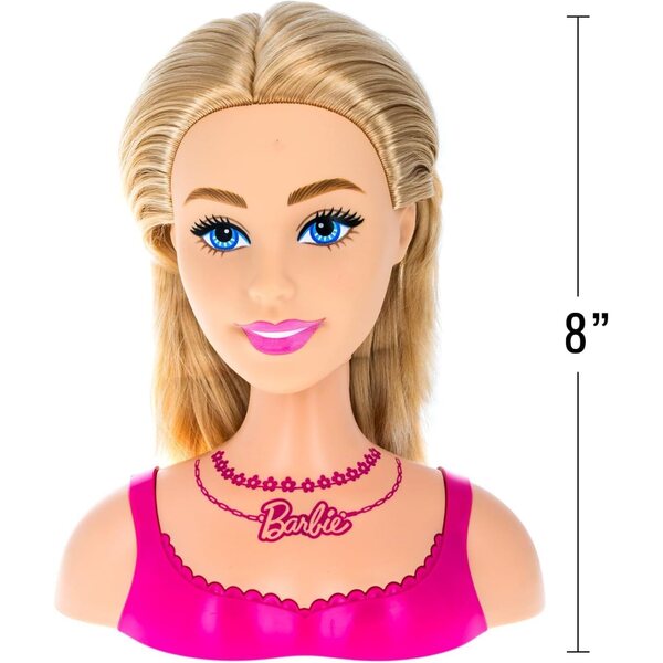 Just Play Set mit 2 blonden Mini-Barbie-Frisuren für Puppen, kreatives Styling für Mädchen