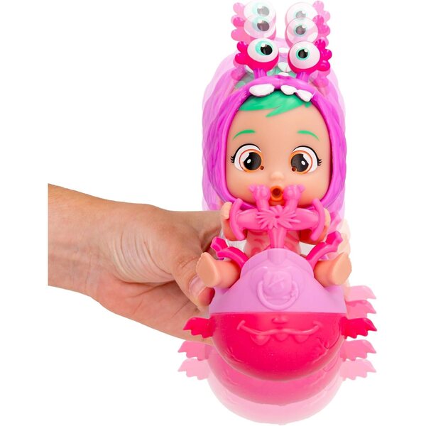 BEBÉS LLORONES LÁGRIMAS MÁGICAS Bubu – Mini-Monsterpuppe mit Roller und Schleimtränen