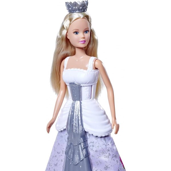 Bambola Steffi Love Wedding Magic - Abito 2 in 1 da Sposa e Principessa 29 cm