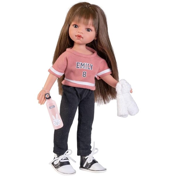 Antonio Juan Emily Sportpuppe 33 cm mit Sportbekleidung und Accessoires