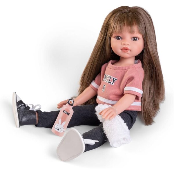 Antonio Juan Bambola Emily Sport 33 cm con Abbigliamento Sportivo e Accessori