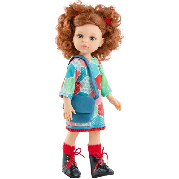 Bambola Virgi 32 cm Paola Reina in vinile morbido e profumato alla vaniglia