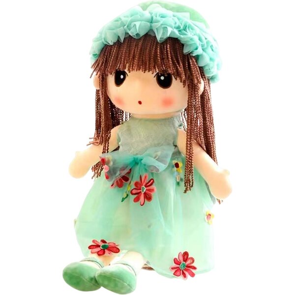Bambola di Peluche Morbida 43 cm - Compagna di Sonno e Decorazione Camera Bambini