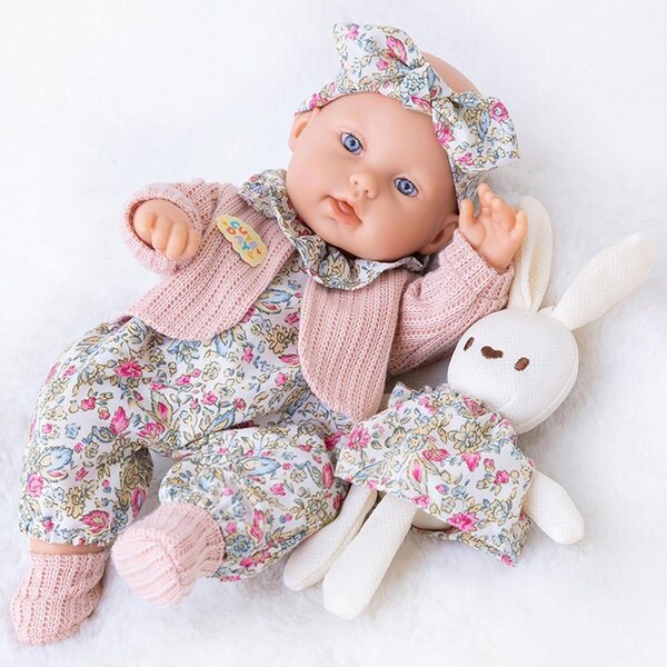 Reborn-Puppe für Neugeborene, 30 cm, weicher Körper, waschbar, Rollenspiel für Mädchen