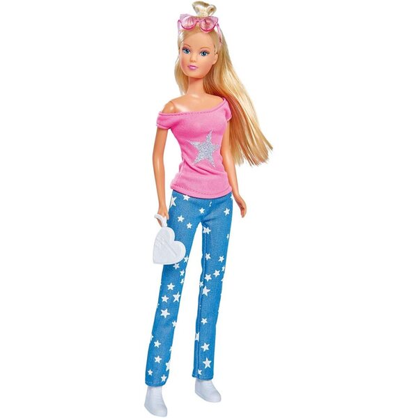 Steffi Love Jeans Fashion – Puppe mit Jeans und Accessoires, 3+ Jahre, Simba