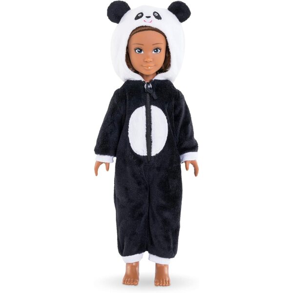 Corolle Girls Melody Pyjama Partypuppe 28 cm mit 7 Zubehörteilen für Mädchen ab 4 Jahren