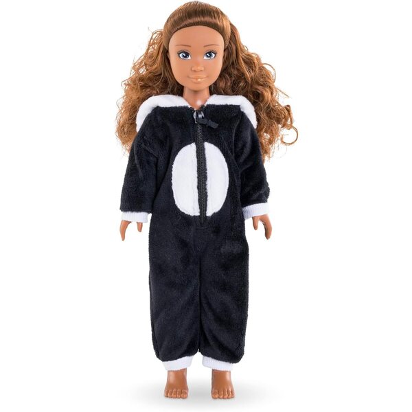 Corolle Girls Melody Pyjama Partypuppe 28 cm mit 7 Zubehörteilen für Mädchen ab 4 Jahren