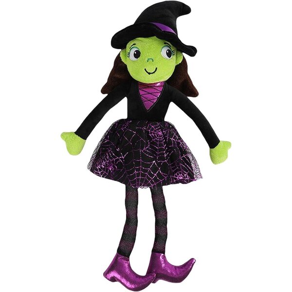 Halloween-Puppe 40 cm aus PP-Baumwolle – Dekorativer weicher Plüsch für Kinder