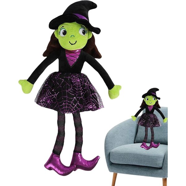 Halloween-Puppe 40 cm aus PP-Baumwolle – Dekorativer weicher Plüsch für Kinder