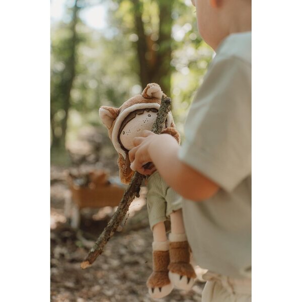 Peluche Little Dutch Fox Sam 35 cm - Compagnon doux et câlin pour les enfants