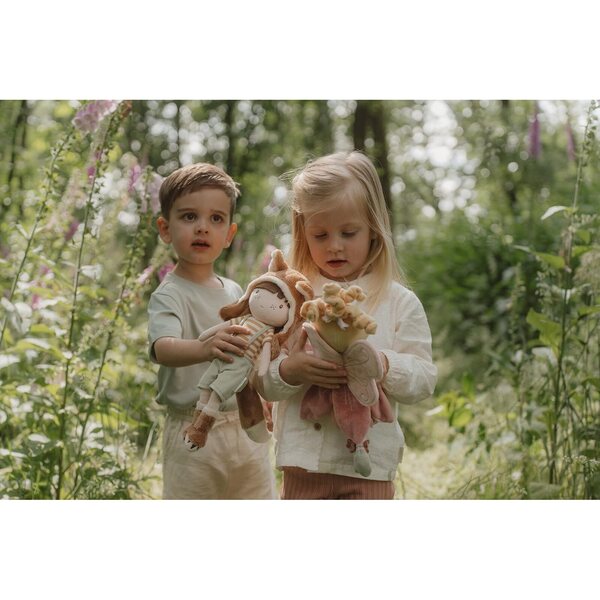 Peluche Little Dutch Fox Sam 35 cm - Compagnon doux et câlin pour les enfants