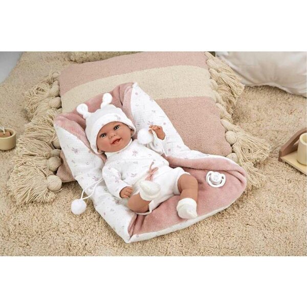Bambola Elegance 35 cm Arias con accessori, corpo morbido e realistico
