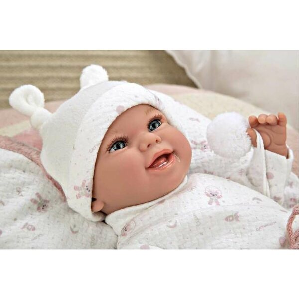 Bambola Elegance 35 cm Arias con accessori, corpo morbido e realistico