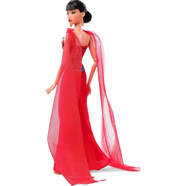 Barbie Anna May Wong da Collezione con Abito Rosso e Drago Dorato - Serie Inspiring Women