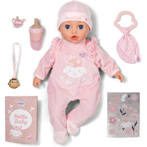 BABY born Annabell 43 cm - Bambola interattiva e creativa per bambini