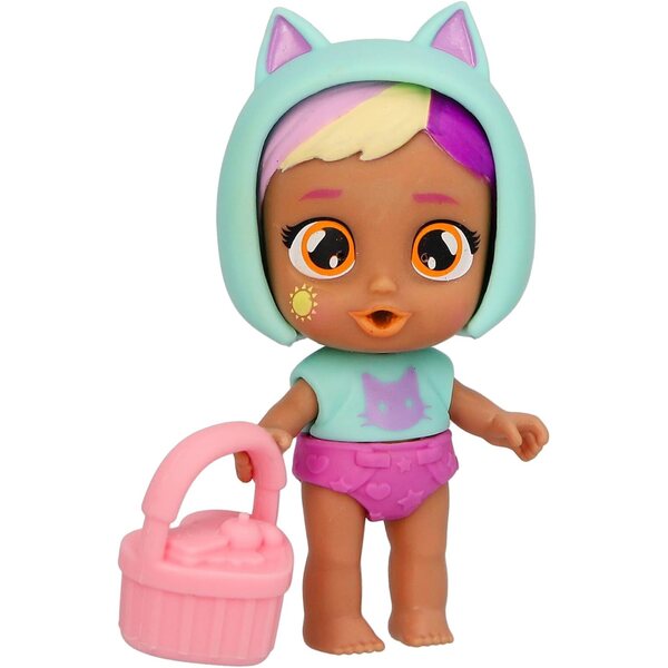 PLAYTIME CRY BABIES Tagespflege-Überraschungspuppe mit mehr als 5 Zubehörteilen und magischen Tränen