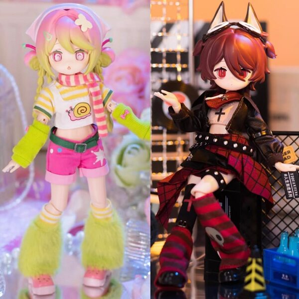 XiDonDon Blind Box 1/12 BJD Anime Figur – Komplettes Sammlerset 6+1 Hidden Edition