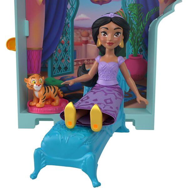 Mattel Disney Princess Jasmine's Castle Spielset mit Puppe und Zubehör ab 3 Jahren