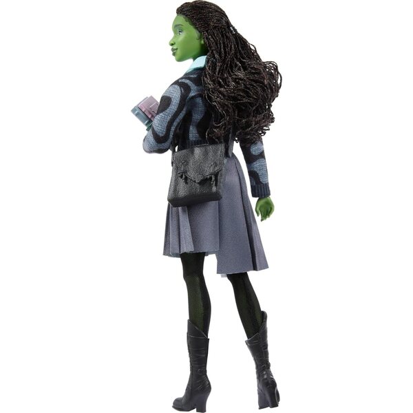 Elphaba-Modepuppe von Wicked mit Schuluniform und Original-Accessoires