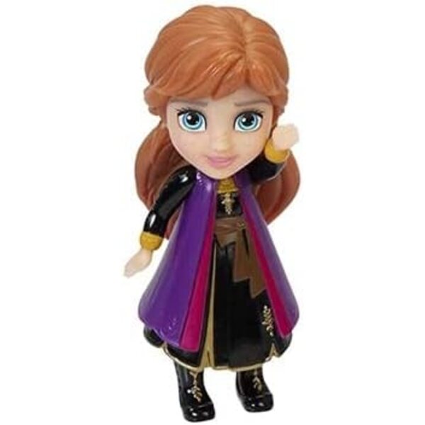 Disney Frozen II Anna 7,6 cm große bewegliche Minipuppe für Kinder und Sammler