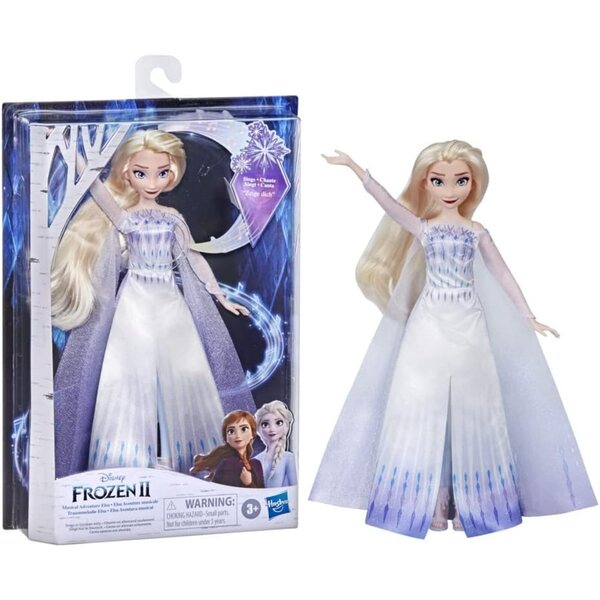 Disney Frozen 2 Elsa-Puppe, die „Show Yourself“ singt, inklusive Batterie