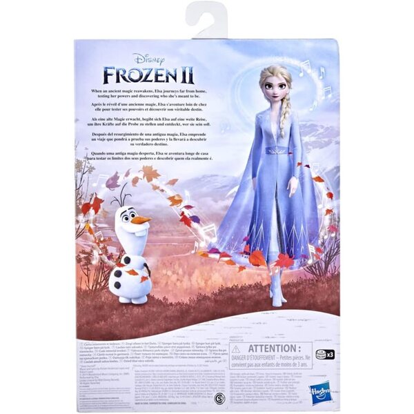 Disney Frozen 2 Elsa-Puppe, die „Show Yourself“ singt, inklusive Batterie