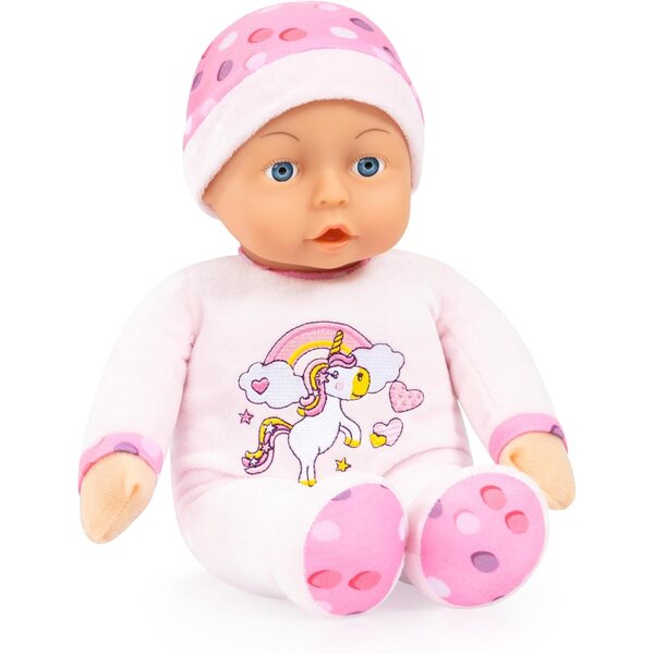 Bayer Design Kuschelpuppe 30 cm rosa Einhorn – perfekt zum Kuscheln und Spielen